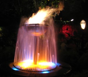Fire & Water Fountain