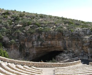 Entrance to Carlsbad Caverns