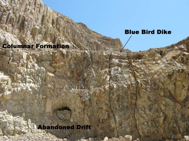 Abandoned Drift and Blue Bird Dike