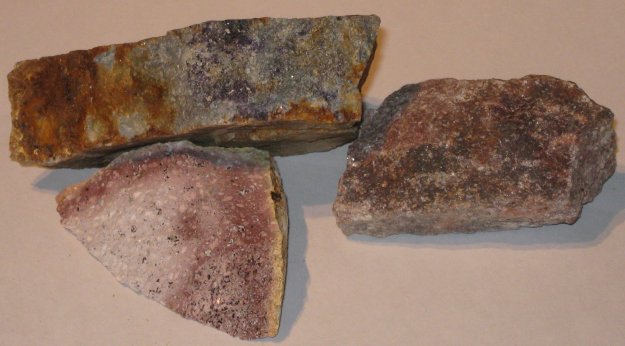 Cripple Creek Fluorite Indications (Cresson Mine). Copyright 2009 Gaussling.