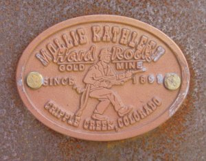 Hard Rock Placard. Photo Copyright 2009 Th' Gaussling.