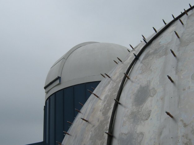 New dome bristling with Cleco's awaits the riveting crew