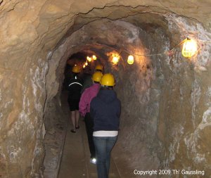 1000 Ft down into the Mollie Kathleen Mine