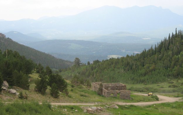 The Ghost Town of Caribou, Colorado (Copyright 2009 all rights reserved)