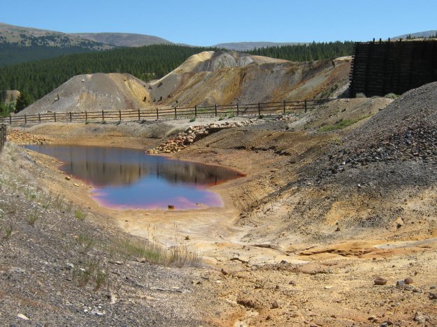 Mine Waste, Leadville Mining District August 2009