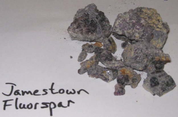 Jamestown Fluorspar 9-26-09 near Burlington Mine