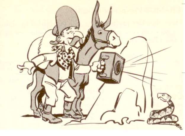 Prospector with Geiger Counter