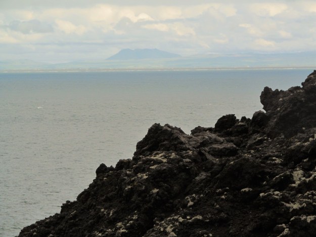 Heckla as viewed from the island of Heimaey 6-16