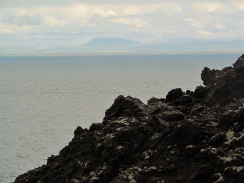 Heckla as viewed from the island of Heimaey 6-16