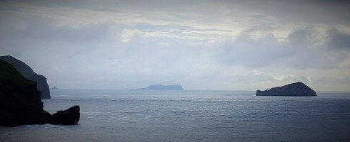 Center, The island of Surtsey in the Westman Islands, Iceland.